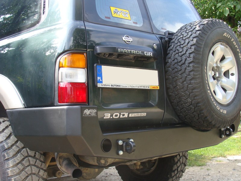 Zadní nárazník Nissan Patrol GR Y61 GU4  off-road
