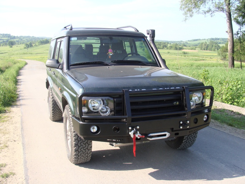 Přední nárazník Land Rover Discovery TD5 s ochr. rámem