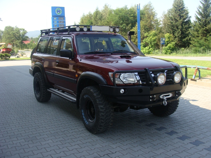 Střešní nosič Nissan Patrol Y60 GU4 se sítí