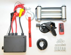 Naviják DWM 13000HD 12/24V se syntetickým lanem