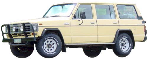 Nissan Patrol 160 MK - Square Headlights (03/1983-1988)