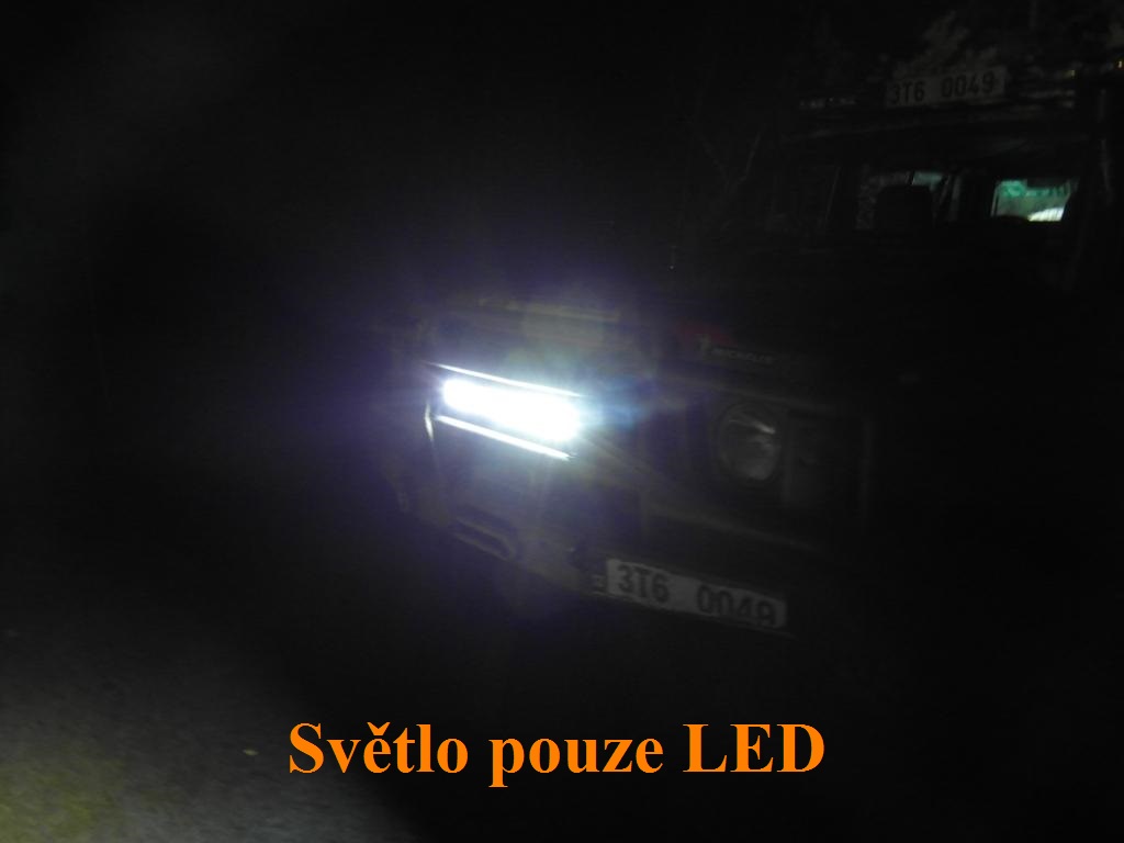 120W LED Combo lišta