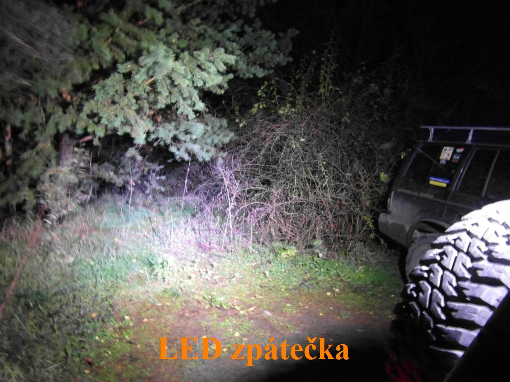 27W LED pracovní světlo kulaté