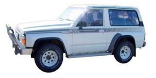 Nissan Patrol GR Y60 lift 3"