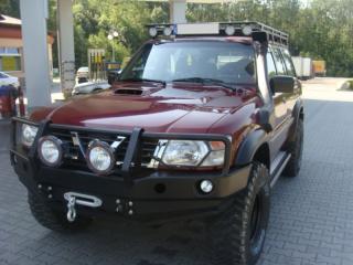 Střešní nosič Nissan Patrol Y60 GU4 se sítí