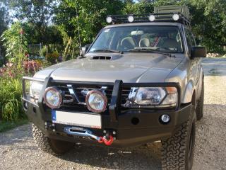 Střešní nosič Nissan Patrol Y61 GU4 krátký bez sítě