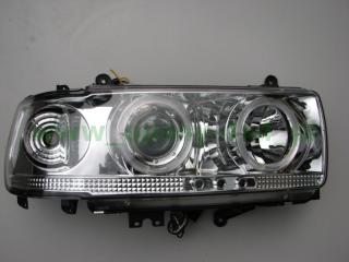 Reflektor přední (černý nebo stříbrný) "tuning" Toyota HDJ 80, FJ 80 1989-1997