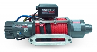 Naviják ESCAPE EVO dvourychlostní 12000 lbs 5443 kg 12V se syntetickým lanem