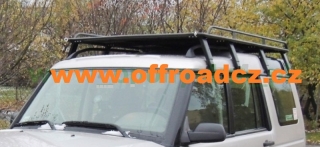 Střešní nosič Land Rover Discovery II ze slzičkového plechu