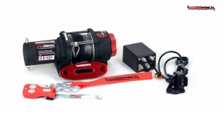 Elektrický naviják Powerwinch 3500 lbs SR 12V se syntetickým lanem