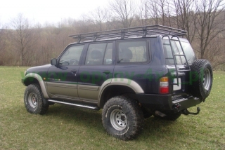 Střešní nosič bez sítě Nissan Patrol Y61 Long LWB (5-dvěřový)