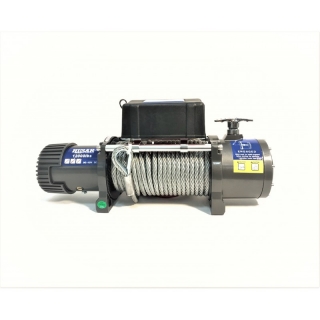 Naviják Husarwinch BST 12000, 24V, ocelové lano